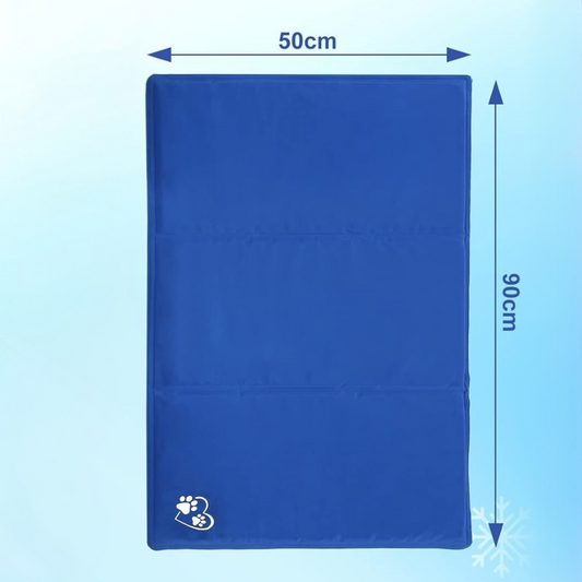 Tappetino Refrigerante Auto‑Rinfrescante per Cani e Gatti 90x50 cm
